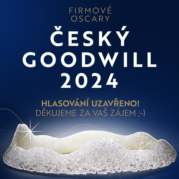 Hlasování o Osobnost Český Goodwill 2024 uzavřeno!